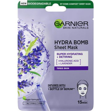 Garnier Skin Naturals Hydra Bomb Tissue Mask Extract of Lavender 28 g arcpakolás, arcmaszk