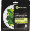Garnier Skin Naturals Pure Charcoal Black Sheet Mask Black Algae 28 g (0359347)