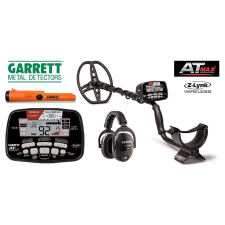  Garrett AT MAX fémkereső + vezeték nélküli fejhallgató+ ProPointer AT fémdetektor