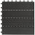 Gartenfreude Összepattintható WPC járólap sötétszürke 30 cm x 30 cm 10 darab
