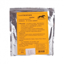  Gastroferm Equine 100 g természetes hatóanyagú probiotikum, tejsavtermelő baktériumok lovaknak lófelszerelés