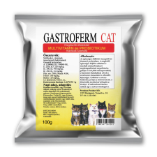 Gastroferm Pet macskáknak – multivitamin és probiotikum por vitamin, táplálékkiegészítő macskáknak