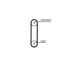 Gates Fogasszíj GATES PowerGrip™ T374HOB