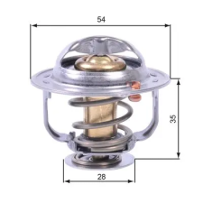 Gates termosztát, hűtőfolyadék TH43880G1 autóalkatrész