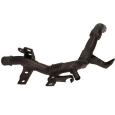 Gates víz hűtőcső műanyag,fekete,alul autóalkatrész