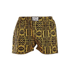  Gatsby art férfi klasszikus boxeralsó Styx klasszikus gumi (A1352) M