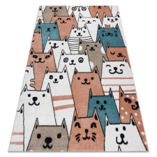 Gatti Szőnyeg FUN Gatti gyerekeknek, macskák, rózsaszín 160x220 cm lakástextília
