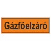  Gázfőelzáró - műanyag, 250*80