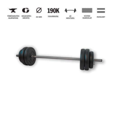 Gazo Fitness GazoFitness® Egyenes Rudas Súlyzó 30Kg /150 cm hosszú rúddal/ súlyzórúd