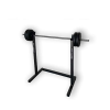  GazoFitness® Hardcore Készlet (Súlytartó állvány + Egyenes rudas súlyzó 25 Kg)