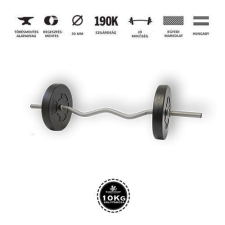 GazoFitness - Magyar súlyzó GazoFitness® Francia Rudas Súlyzó 22 Kg súlyzórúd