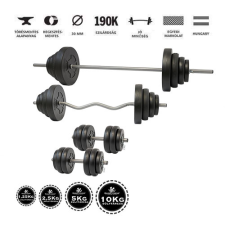 GazoFitness - Magyar súlyzó GazoFitness® Hardcore Szuperszett Csomag 108 Kg kézisúlyzó