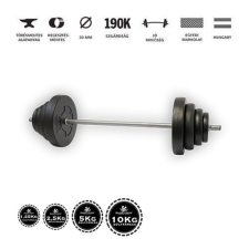 GazoFitness - Magyar súlyzó GazoFitness® Kétkezes Súlyzó 41 Kg (150 cm hosszú rúd) súlyzórúd