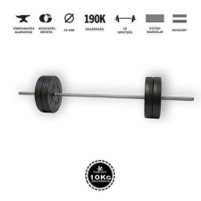 GazoFitness - Magyar súlyzó GazoFitness® Kétkezes Súlyzó 42 Kg (150 cm Hosszú Rúddal.) súlyzórúd