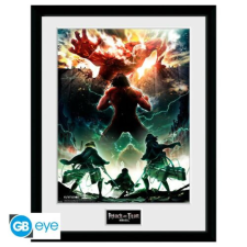 GB eye Attack on Titan - Key Art keretes poszter ajándéktárgy