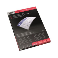 GBC High Speed Meleglamináló fólia, A4, 75 mikron fényes (3747347) (gb3747347) lamináló fólia