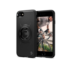 Gearlock Apple iPhone 7/iPhone 8/SE 2020 ütésálló hátlap Gearlock MF100/MS100 kerékpárra szerelhető telefontartó / rögzítő rendszerhez - Spigen Gearlock GCF121 - black tok és táska