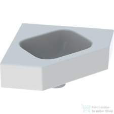 Geberit iCON 46x33 cm-es sarok kézmosó csaplyuk-és túlfolyó nélkül,fehér 124730000 szaniter