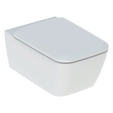 Geberit iCon Square fali WC mélyöblítésű készlet zárt forma Rimfree WC-ülőkével szaniter