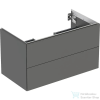 Geberit ONE 88,8x47x50,4 cm-es 2 fiókos alsószekrény,matt láva 505.263.00.3