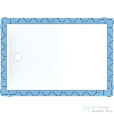 Geberit SETAPLANO 180x90x4,5 cm-es zuhanytálca,matt fehér 154.279.11.1 kád, zuhanykabin