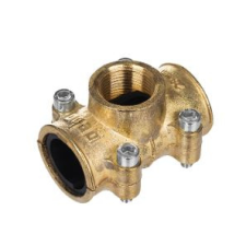 Gebo brass 15mm x 1/2˝ MB - megfúróbilincs sárgaréz hűtés, fűtés szerelvény