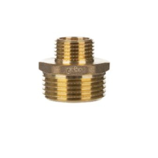 Gebo Gold 1/2"-1/4" K-K szűkített közcsavar, sárgaréz hűtés, fűtés szerelvény