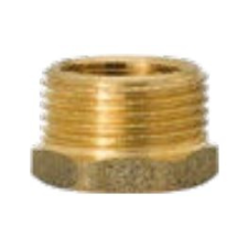 Gebo Gold 1/2"-3/8" K-B szűkítő, sárgaréz hűtés, fűtés szerelvény