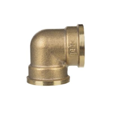 Gebo Gold 1/2" BB könyök, sárgaréz hűtés, fűtés szerelvény