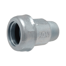 Gebo ólom, 20mm-1/2" KM ólomcső csatlakozó hűtés, fűtés szerelvény
