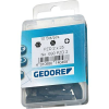 Gedore 685 4 S-010 Hatlap bit 4 mm Króm-vanádium acél 10 db (6539180) (6539180)