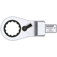 Gedore SUKSE9 10 - GEDORE - Beszúrható gyűrűs racsnis kulcs, kapcsolható SE 9x12, 10 mm Gedore 2827735 (2827735) villáskulcs