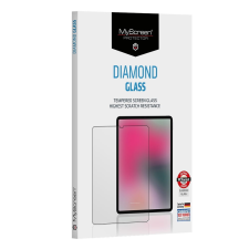 Gegeszoft MyScreen Diamond Glass - Apple iPad Pro 12.9&quot; (2018/2020) teljes képernyős kijelzővédő üvegfólia fekete (9H) tablet kellék