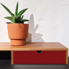 Gekkofix Bordó matt bútorfólia öntapadós tapéta 45cmx2m tapéta, díszléc és más dekoráció