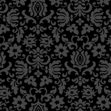 Gekkofix Classic ornament black öntapadós tapéta 45cmx2m tapéta, díszléc és más dekoráció