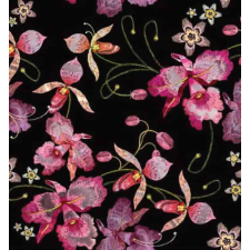 Gekkofix Pink orhidea fekete rózsa arany öntapadós tapéta 45cmx1,5m tapéta, díszléc és más dekoráció