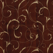 Gekkofix Scroll overprint brown gold barna arany intarziás öntapadós tapéta 90cmx15m tapéta, díszléc és más dekoráció