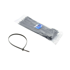 Geko Fekete nylon nyakkendők - UV 200x2,5mm 100 db, GEKO G17104 villanyszerelés