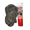 Geko Kályhatömítő zsinór 10 mm 2,5 m ragasztóval 6700/6