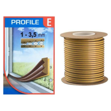 Geko Tömítőprofil öntapadós epdm 100m "e" barna 3435879 purhab, tömítő, tapasz
