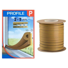 Geko Tömítőprofil öntapadós epdm 100m "p" barna 3435875 purhab, tömítő, tapasz