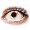 Gelflex CRAZY LENS - Red Viper - dioptria nélkül napi lencsék (2 db lencse)
