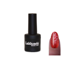 Géllakk 6ml #307 Glitteres piros lakk zselé