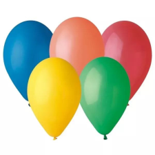 Gemar Színes lufi szett, 26 cm - 15 db-os party kellék