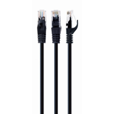 Gembird 0,25m CAT6e fekete UTP Patch kábel kábel és adapter
