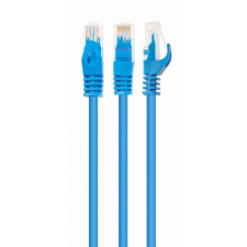 Gembird 0,25m rövid CAT6 kék UTP Patch kábel kábel és adapter