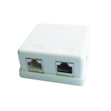 Gembird - 2xRJ45 Cat5 fali aljzat - NCAC-HS-SMB2 kábel és adapter