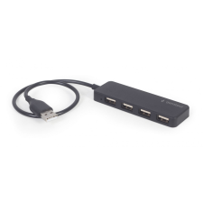  Gembird 4-portos USB2.0 HUB Black hub és switch