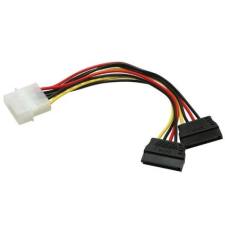 Gembird 5,25" => 2xSATA tápátalakító kábel és adapter