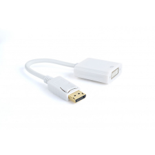 Gembird A-DPM-DVIF-002-W DisplayPort to DVI adapter cable White kábel és adapter